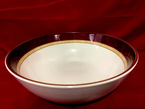 Royal Doulton Rosewood Large Round Serving Pasta Salad Bowl 10 1/2"W x 3 1/2"D - Picture 1 of 2