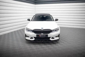 Labio de alerón Cup enfoque frontal V.2 para BMW Serie 3 Sport Line G20 / G21 negro alto - Imagen 1 de 7