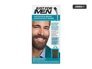 Just For Men Mustache and Beard Medium-Dark Brown 14g - USA - Picture 1 of 3