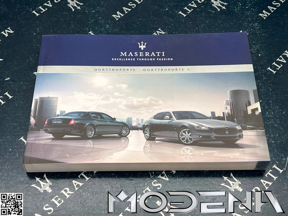Istruzioni D'Uso Manuale Scheda Libro Italiano Maserati Quattroporte S Qpv 2008 - Immagine 1 di 1