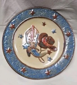 Canyon Ranch Home Studio Western Style Dinner Plate Set Of 4 - Picture 1 of 8