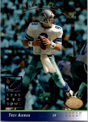 1993 SP #64 Troy Aikman Baseball Card 9N - Image 1 of 2