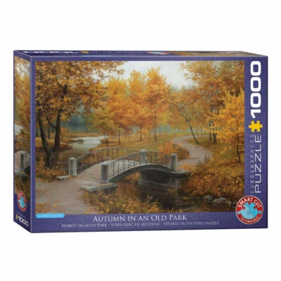 Eurographics Puzzle Herbst im alten Park von Eugene Lushpin, 1000 Teile, 68x48cm