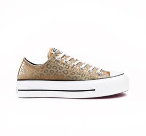 converse glitter oro