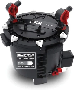 Fluval FX4 High Performance Canister Aquarium Filter 700GPH Tanks To 250Gal L204 - Picture 1 of 9