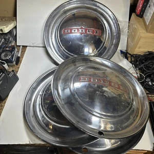 Set Of 4 Dodge Coronet 15" Wheel Vintage 1949-1950 Hubcap - Picture 1 of 13