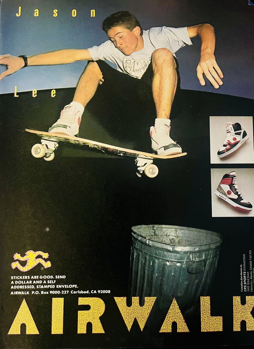 ラスト1点 AIRWALK ヴィンテージ バナー スケボー 広告 巨大ポスター