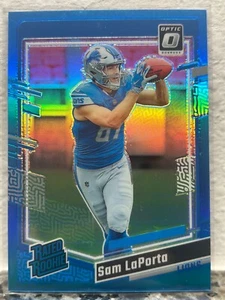 2023 Donruss Optic Sam LaPorta Aqua Rated Rookie /299 Lions #237 RC COLOR MATCH - Picture 1 of 2