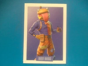 Figurine Panini FORTNITE Stickers Panini Fortnite n.227 Beef Boss - Foto 1 di 1