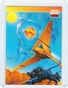 1993 Topps Star Wars Galaxy ken Stacy #125 - Picture 1 of 2