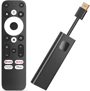 Dcolor GD1 4K Android TV Stick Google Netflix Certified Chromecast Voice Remote - Picture 1 of 6