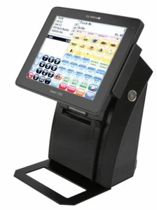Olympia Touch 200 Gastronomie Kasse mit Android bis zu 384 Tische schwarz GDPdU - Picture 1 of 2