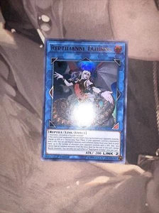 Yugioh! Reptilianne Echidna - DUOV-EN016 - Ultra Rare - 1st Edition Near Mint - Picture 1 of 2