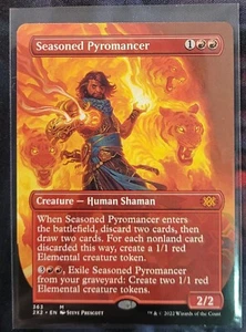 Piromancer Sazonado SIN BORDES 363 Double Masters 2022 2x2 COMO NUEVO Magic The Gathering - Imagen 1 de 1