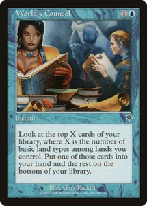 Magic the Gathering (mtg): INV: Worldly Counsel (x 4) - Picture 1 of 1