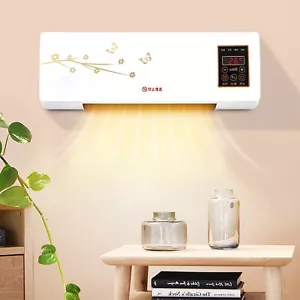1800W Fan Conditioner Heater Portable Wall Mounted Air Conditioning Hot Fan - Picture 1 of 20