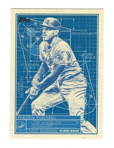 Freddie Freeman 2024 Topps Superstar Blueprint #SB-12 L.A. Dodgers - Foto 1 di 2