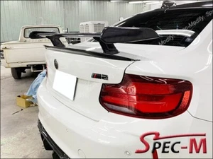 CF TDM Style Carbon Fiber Tail Wing Spoiler For BMW 2015+ F80 M3 F82 M4 F87 M2 - Bild 1 von 4