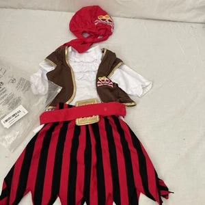 Cosland 5PC Pirate Costume Kid Baby Toddler Infant Halloween 6/12 M - Picture 1 of 4