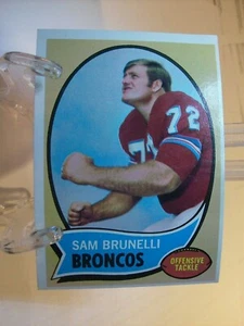 1970 Topps Football #67 - Sam Brunelli RC - Denver Broncos 70-176 - Bild 1 von 2