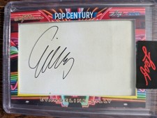 EVANGELINE LILLY 2023 LEAF Pop Century JUMBO CUT SIGNATURE AUTO Autograph Card 