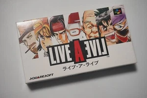 Super Famicom Live A Live boxed Japan SFC game US Seller - Picture 1 of 5