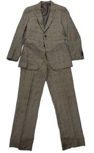Giorgio Armani Grey Two Piece Suit Men's Size 57 Blazer and 34 in trousers - Foto 1 di 4