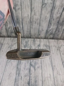 Vintage PING PAL PUTTER Karsten 85020 Heel to Toe RH Bronze 36” Original Grip - Picture 1 of 8