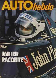 AUTO HEBDO n°135 19/10/1978 JARIER RACONTE BRANDS HATCH USAC SAN REMO - Imagen 1 de 1