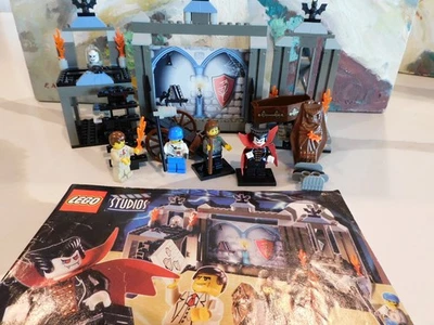 Lego Studios Vampire's Crypt 1381 100% completo vintage - Imagem 1 de 4