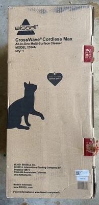 New BISSELL 2554A CrossWave Cordless Max All in One Wet-Dry Vacuum Cleaner - Image 1 of 4