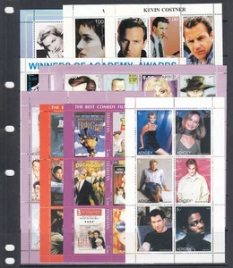 Actors Movie Stars Tatarstan Udmurtia Tuva etc Small Collection 10 M/s perf Lot - Picture 1 of 6