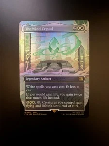 MTG Final Fantasy English The Wind Crystal Borderless 0330 Foil - Picture 1 of 2
