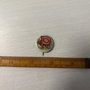 Rare Peters Shells Hunting Dog Flushing Quail Pin Button HTF Original - Picture 1 of 3