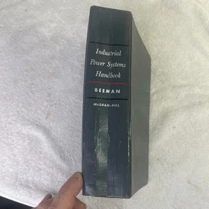 Vintage Industrial Power Systems Handbook - Beeman 1955 McGraw hard back - Bild 1 von 11