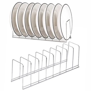 Small Dish Drainer Cutting Boards and Lids Holder Rack Pots & Pans Organizer - Picture 1 of 7