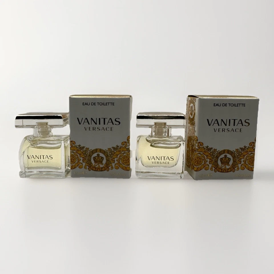 Versace Vanitas Eau De Toilette Splash 4,5 ml MINI x 2 Foto 1 de 4