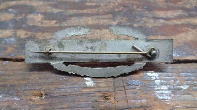 Винтажный значок боевой пехоты армии США времен Второй мировой войны британская униформа 3 дюйма полный размер - Изображение 1 из 3