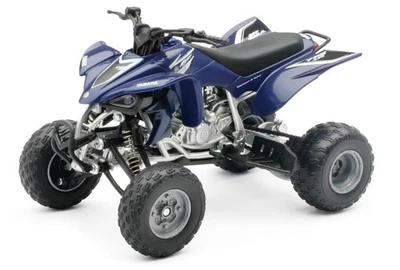 Newray Toys 42833A 1:12 Scale ATV - YAM YFZ 450 ATV - Blue - Image 1 of 3
