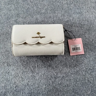 Bolso Bandolera Nanette Lepore Ruthie Vieira Solapa WOS Organizador Cartera Blanco Foto 1 de 4