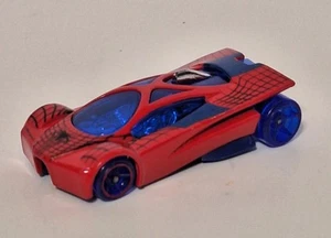 Hot Wheels 2001 Sling Shot Red Blue Spiderman Diecast Car - Loose - Picture 1 of 3