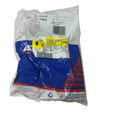 ADelco PT1134 GM OEM NOS Blower Resistor Wiring Harness Plug Pigtail 15306007 - Image 1 of 2