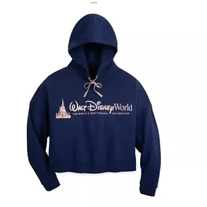 Walt Disney World 50th Anniversary Castle Hoody Pullover Sweatshirt Adult XS - Bild 1 von 9