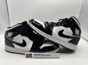 Size 7Y - Nike Air Jordan 1 Mid SE All-Star Carbon Fiber Black/White DD2192-001 - Picture 1 of 14