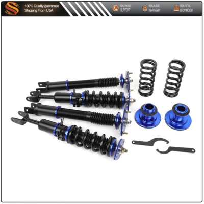 For Nissan 350Z 2003-2008 Coilovers Struts Shocks Springs Adj Height Suspension - Image 1 of 4