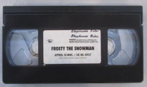Frosty the Snowman VHS Video Tape - Imagen 1 de 5