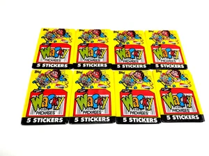 Wacky Packages 1990 Topps Sealed Wax Packs - Lot of 8! - Picture 1 of 8