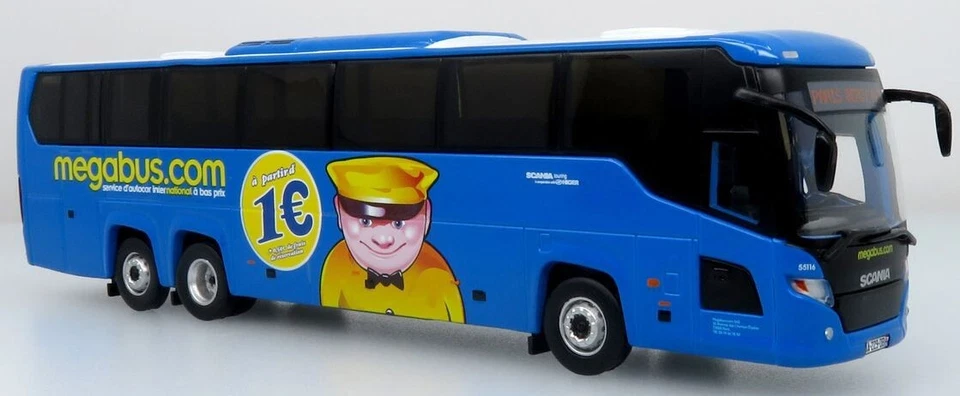 ICONIC REPLICAS SCANIA TOURING COACH MEGABUS FRANCE 870472 — 第 1/1 张图片