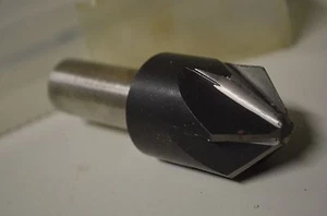 6 Flute Single End  1 1/4 - 90 HSS Bosnia SIX96040A  Chat C Sinks bit - Picture 1 of 1