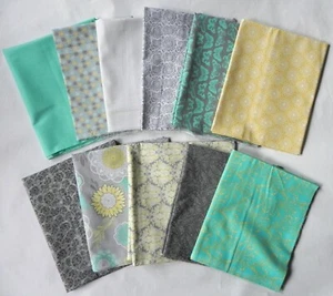 Single Yard Cotton Fabrics, Jo-Ann Laceflower QBOM, 11 Choices, Free Ship - Picture 1 of 12
